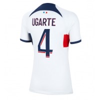 Paris Saint-Germain Manuel Ugarte #4 Udebanetrøje Dame 2023-24 Kortærmet